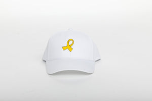 Gold Ribbon Hat